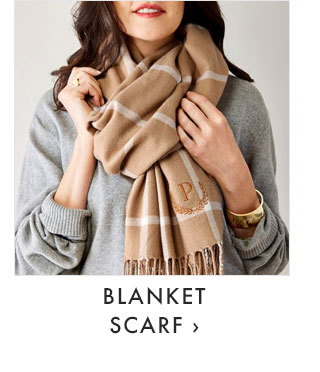$49 - MONOGRAMMED SCARF