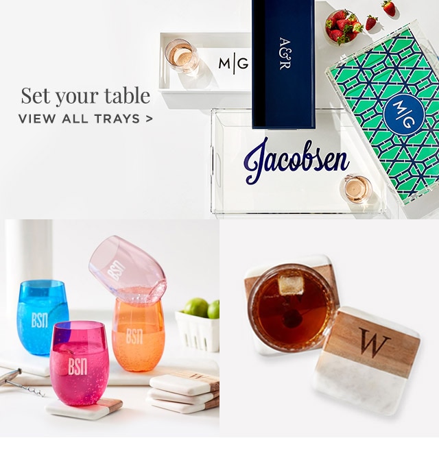 Set your table - SHOP ALL TRAYS ›