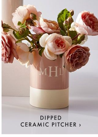 DIPPED CERAMIC PITCHER ›