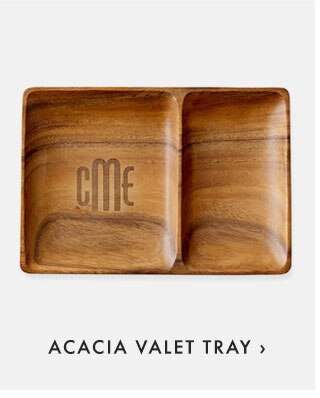 ACACIA VALET TRAY ›