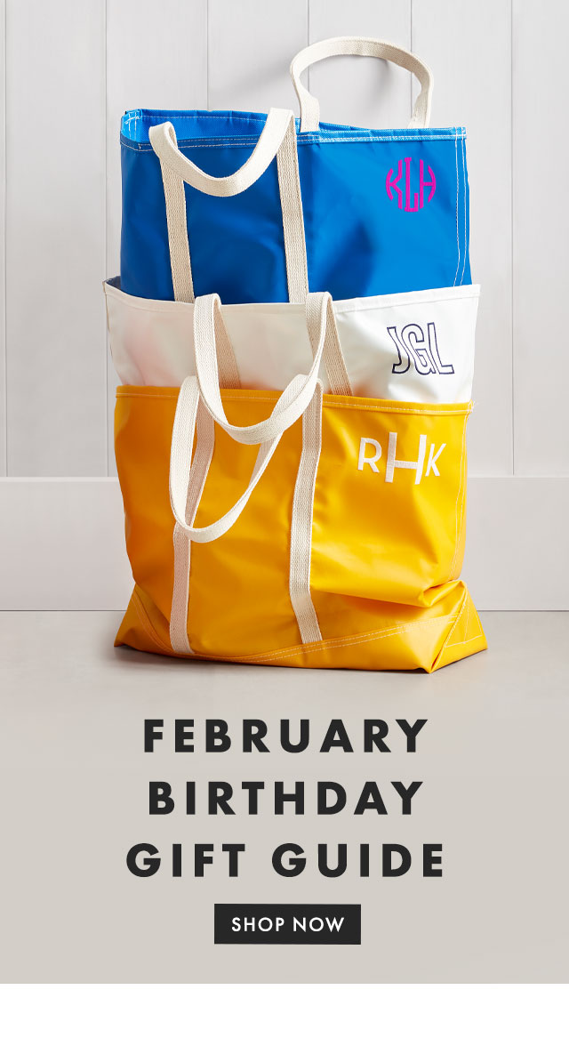 FEBRUARY BIRTHDAY GIFT GUIDE - SHOP NOW