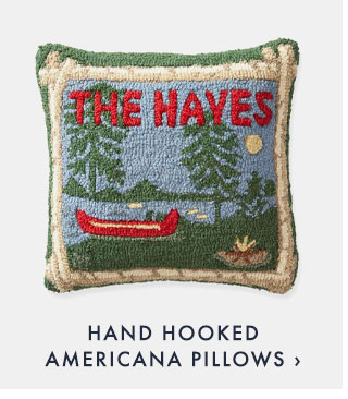 HAND HOOKED AMERICANA PILLOWS ›