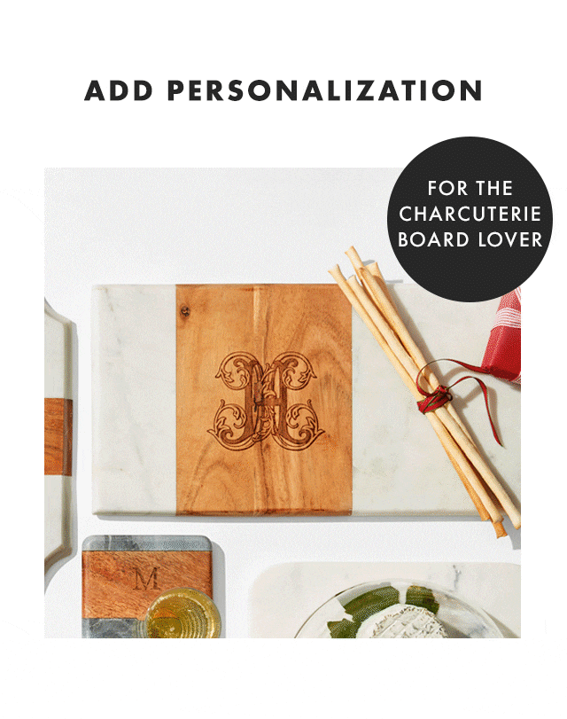 ADD PERSONALIZATION: FOR THE CHARCUTERIE BOARD LOVER - FOR THE COUPLE - FOR THE FAMILY
