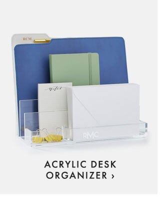 ACRYLIC DESK ORGANIZER ›