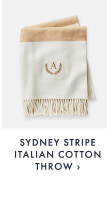 SYDNEY STRIPE ITALIAN COTTON THROW ›