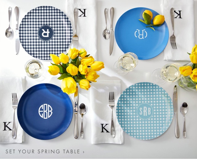 SET YOUR SPRING TABLE ›