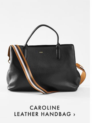 CAROLINE LEATHER HANDBAG ›