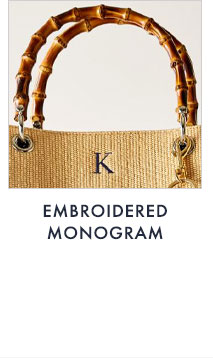 EMBROIDERED MONOGRAM