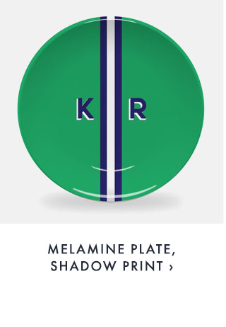 MELAMINE PLATE, SHADOW PRINT ›