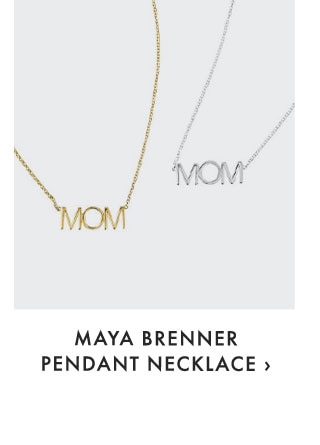 MAYA BRENNER PENDANT NECKLACE ›