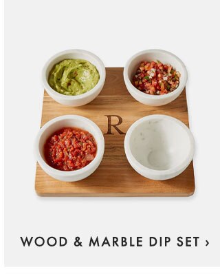 WOOD & MARBLE DIP SET ›