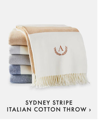 SYDNEY STRIPE ITALIAN COTTON THROW ›