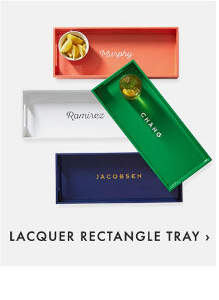 LACQUER RECTANGLE TRAY ›