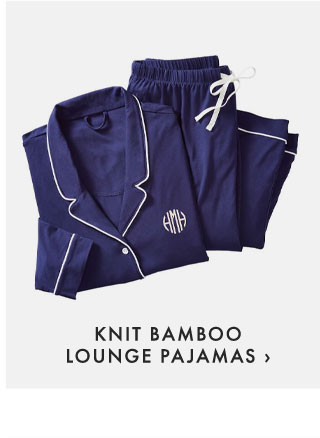 KNIT BAMBOO LOUNGE PAJAMAS ›