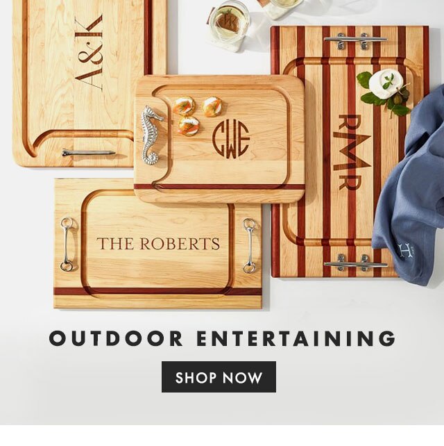 OUTDOOR ENTERTAINING - SHOP NOW