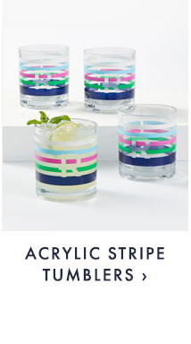 ACRYLIC STRIPE TUMBLERS ›