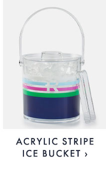 ACRYLIC STRIPE ICE BUCKET ›