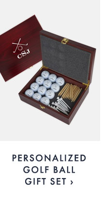 PERSONALIZED GOLF BALL GIFT SET ›