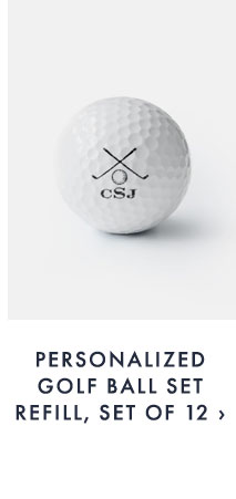 PERSONALIZED GOLF BALL SET REFILL, SET OF 12 ›