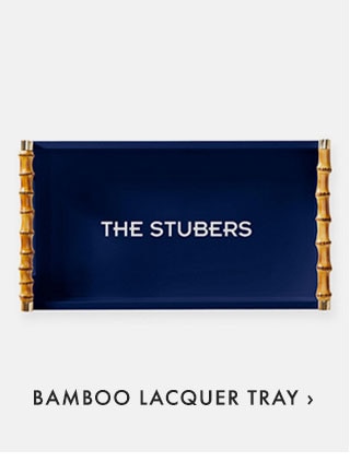 BAMBOO LACQUER TRAY ›