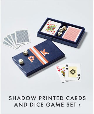 SHADOW PRINTED CARDS AND DICE GAME SET ›