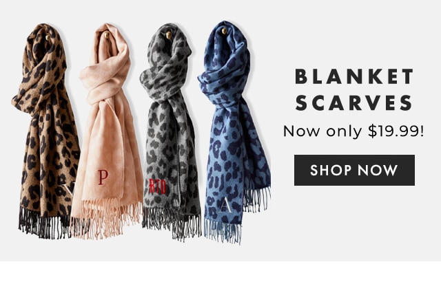 BLANKET SCARVES - Now only $19.99! - SHOP NOW