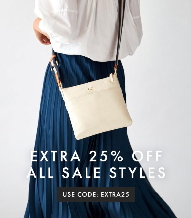 EXTRA 25% OFF ALL SALE STYLES - USE CODE: EXTRA25