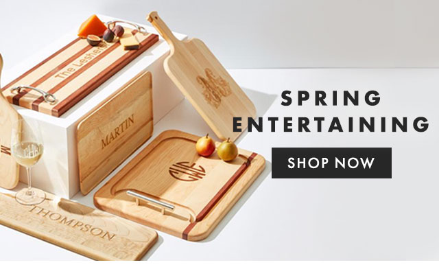 SPRING ENTERTAINING - SHOP NOW