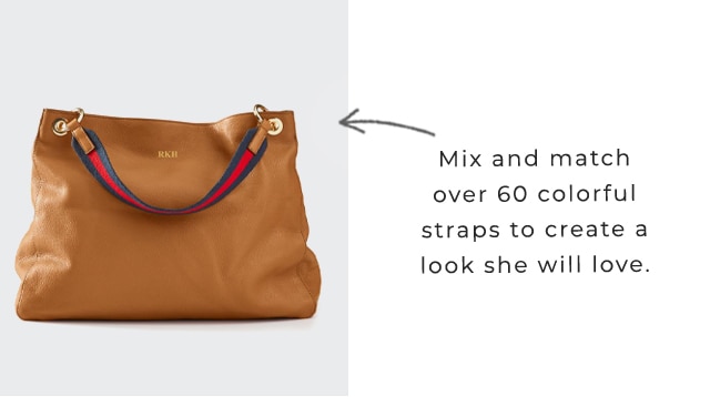 Mix and match over 60 colorful straps to create a look she will love.
