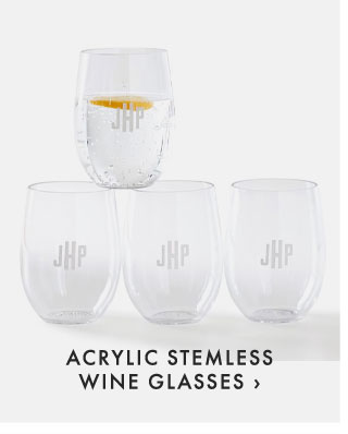 ACRYLIC STEMLESS WINE GLASSES ›
