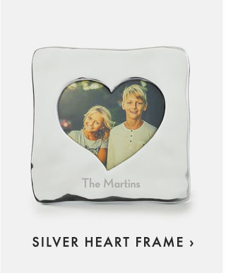 SILVER HEART FRAME ›