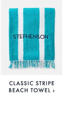 CLASSIC STRIPE BEACH TOWEL ›