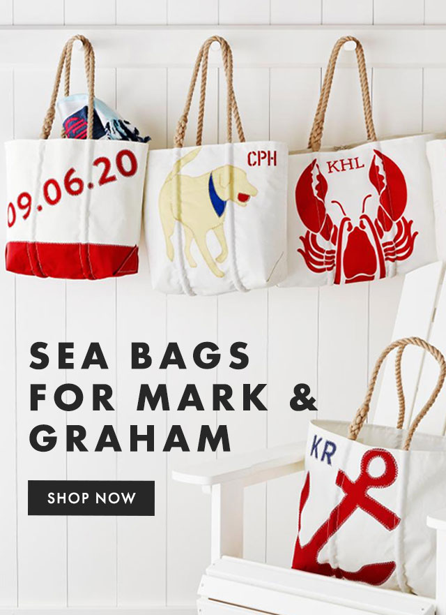 SEA BAGS FOR MARK & GRAHAM - SHOP NOW