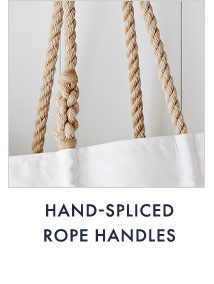 HAND-SPLICED ROPE HANDLES
