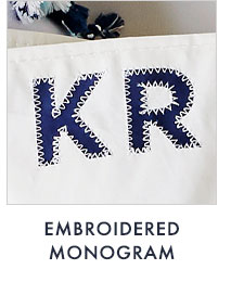 EMBROIDERED MONOGRAM