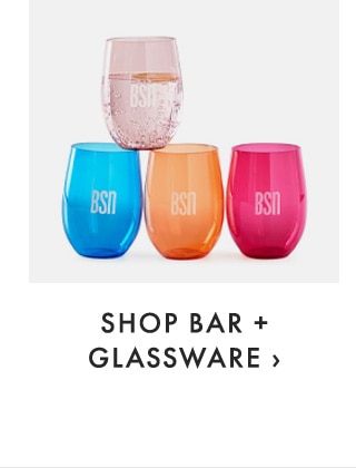 SHOP BAR + GLASSWARE ›