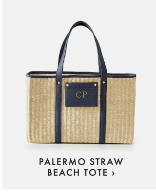 PALERMO STRAW BEACH TOTE ›