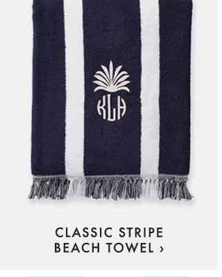 CLASSIC STRIPE BEACH TOWEL ›