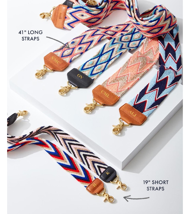 41" LONG STRAPS - 19" SHORT STRAPS
