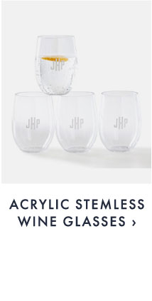ACRYLIC STEMLESS WINE GLASSES ›