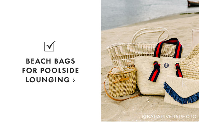 BEACH BAGS FOR POOLSIDE LOUNGING ›