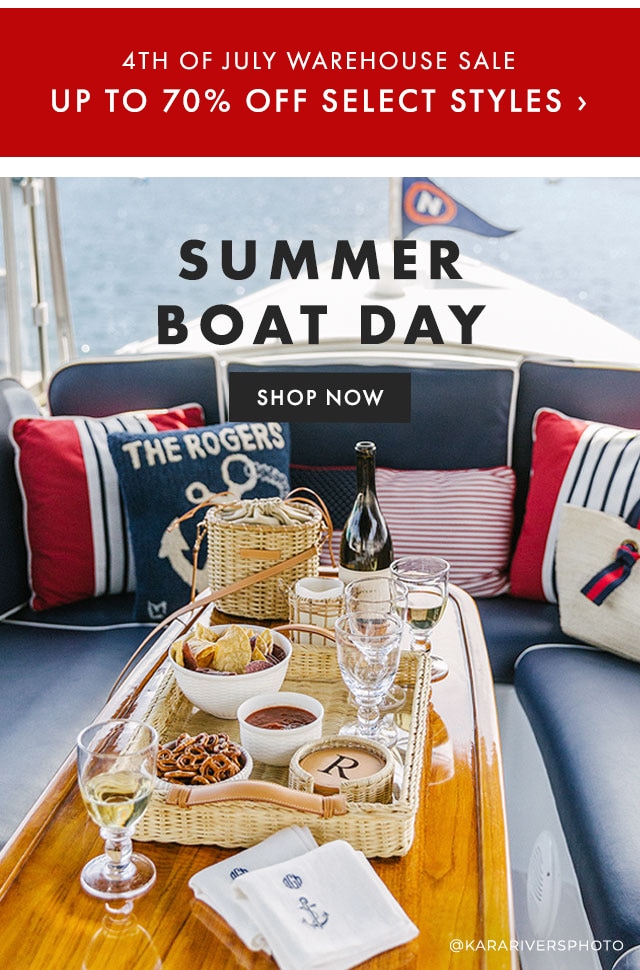 SUMMER BOAT DAY - SHOP NOW