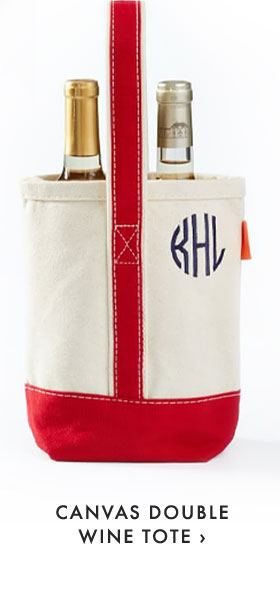 CANVAS DOUBLE WINE TOTE ›