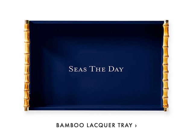 BAMBOO LACQUER TRAY ›