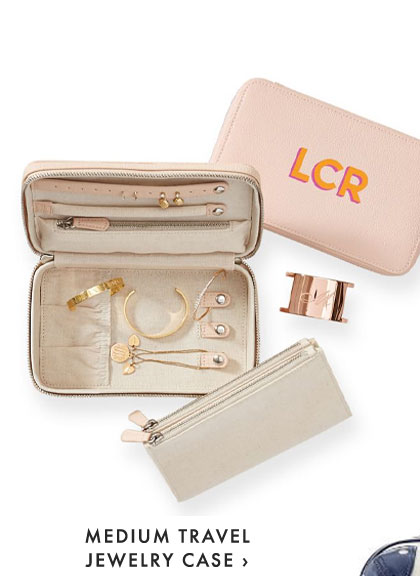 MEDIUM TRAVEL JEWELRY CASE ›