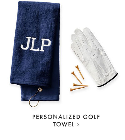 PERSONALIZED GOLF TOWEL ›