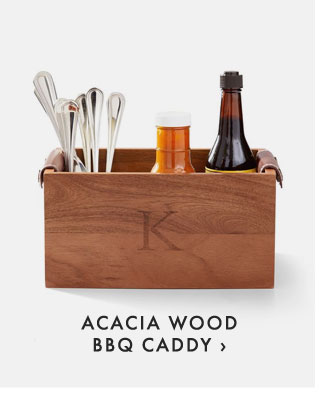 ACACIA WOOD BBQ CADDY ›