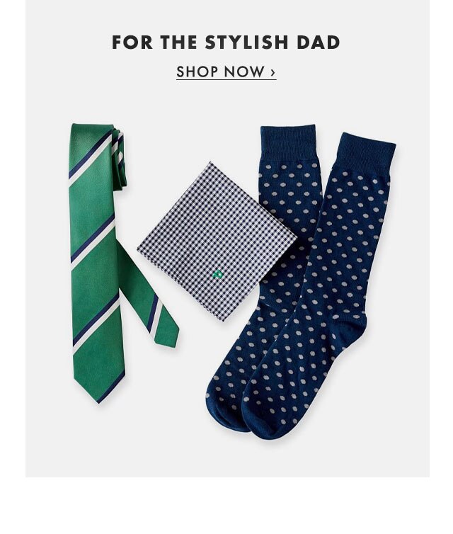 FOR THE STYLISH DAD - SHOP NOW ›