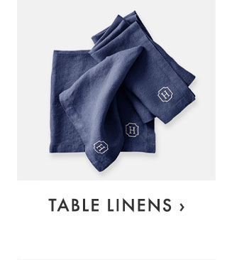 TABLE LINENS ›