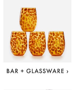 BAR + GLASSWARE ›